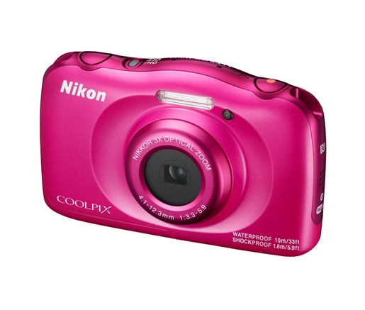 Nikon COOLPIX W100 Pink, vodootporni fotoaparat