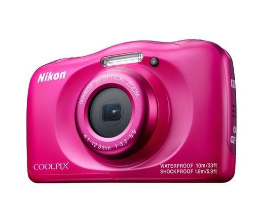 Nikon COOLPIX W100 Pink, vodootporni fotoaparat