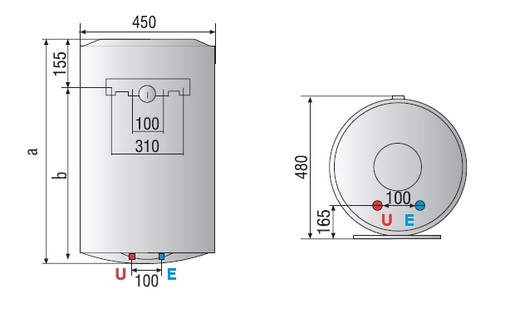 ARISTON Bojler (PRO R 50 V 2K) 50 L