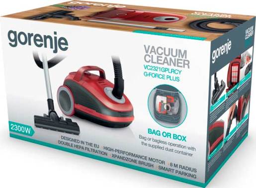Gorenje usisivač VC 2321 GPLRCY