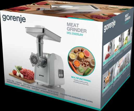 Gorenje mašina za mlevenje mesa MG2500SJW