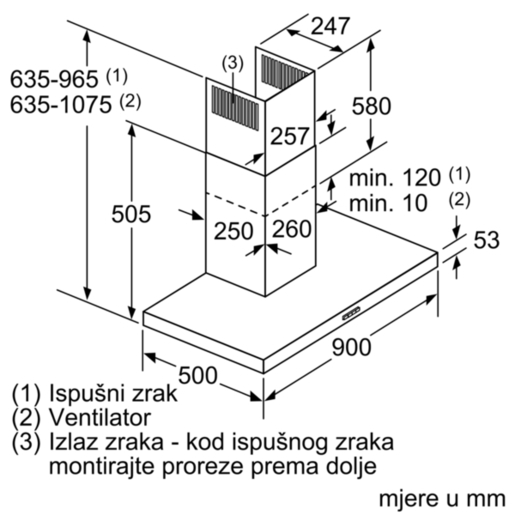 Bosch aspirator DWB96IM50