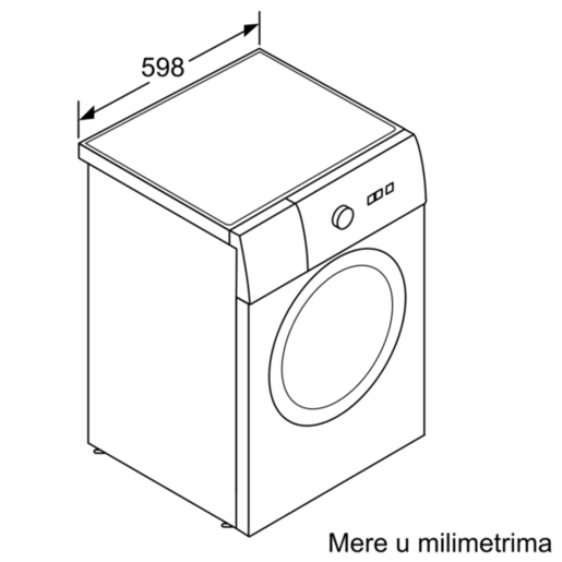 Bosch inverter mašina za pranje veša  WAT28661ME