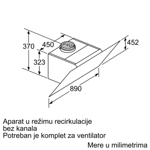 Bosch aspirator DWK97JM60