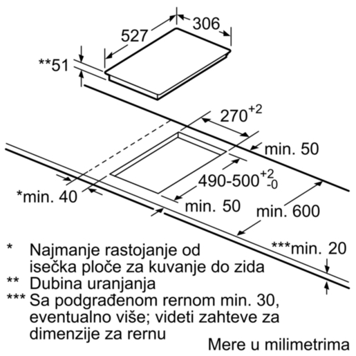 Bosch ugradna ploča PIB375FB1E
