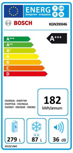 Bosch frižider KGN39XI46