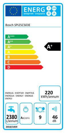 Bosch mašina za pranje sudova SPI25CS03E