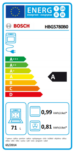 Bosch ugradna rerna HBG5780B0 sa pirolizom