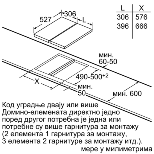 Bosch ugradna ploča PKF375FP1E