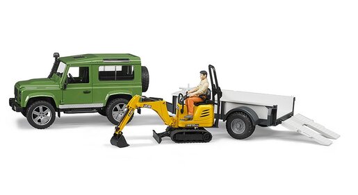 Džip land rover sa Mikro JCB 8010CTS