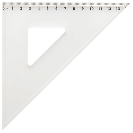 Trougao pvc 14cm 45° Mišković!!