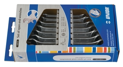 UNIOR Ključevi viljuškasti u kartonskoj kutiji 110/1CS 602844