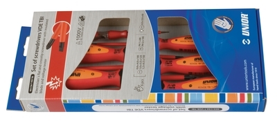 UNIOR Odvijači VDE TBI i ispitivač napona u garnituri 617043