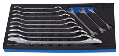 UNIOR Ključevi viljuškasti u SOS ulošku za alat 621050