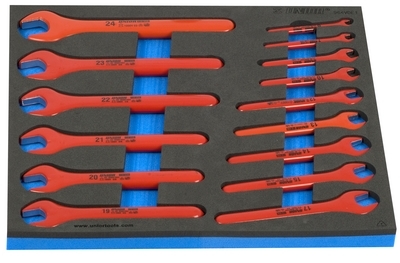 UNIOR Ključevi viljuškasti jednostrani, izolovani u SOS ulošku 621782