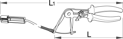 UNIOR Klešta za šelne automatska 2089/2BI 620234