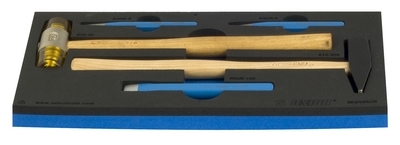 UNIOR Čekići i probojci u SOS ulošku za alat 621064