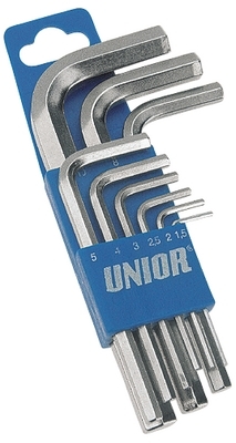 UNIOR Ključevi imbus na plastičnom stalku 617079