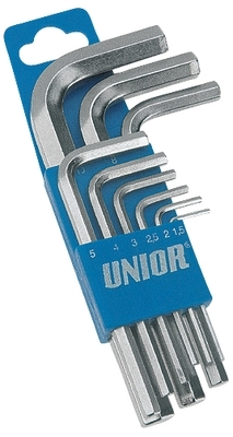 UNIOR Ključevi imbus na plastičnom stalku 607852