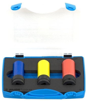 UNIOR Ključevi IMPACT za aluminijumske felne u garnituri u plastičnoj kutiji 619965