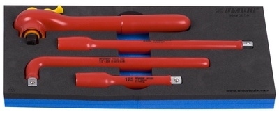 UNIOR Izolovana ručka dvosmerna i nastavci 1/2'' u SOS ulošku 621794