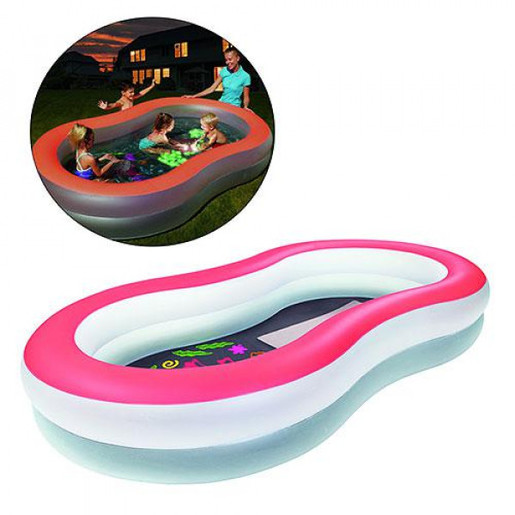 Bestway bazen Doodle Glow sa reflektujućim crtežima 280x157x46 cm