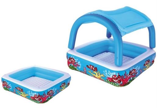 Bestway dečiji bazen sa krovom 147x147x122 cm