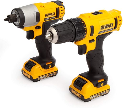 DeWalt DCK211D2T set aku alata (DCD710, DCF815, 2 x 2 Ah baterija, punjač, kofer)