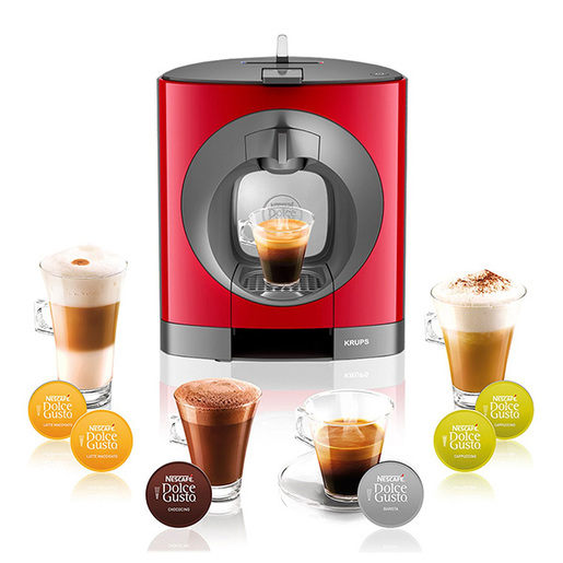 Krups aparat za kafu Dolce Gusto Oblo KP1105 crveni