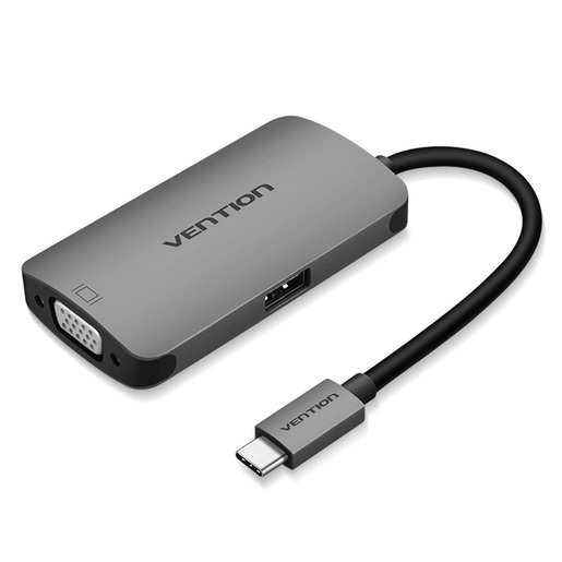 Vention CGJHA Type-C u VGA/USB3.0 konverter sa PD napajanjem