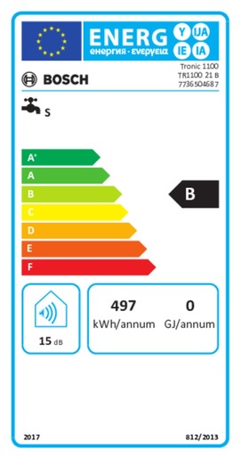 Bosch protočni bojler TR 1100 21 B