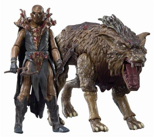 2 figure Hobit - Ork na vargu, 10 cm