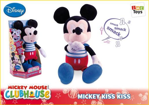 Pliš Mickey Kiss Kiss