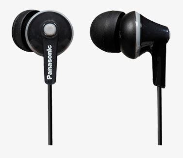 Panasonic slušalice RP-HJE125E-K crne