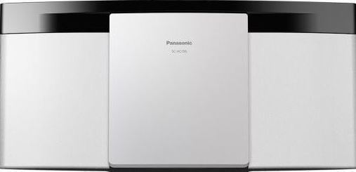 PANASONIC CD/USB Micro System SC-HC195EG-W, slim, beli - mikro sistem