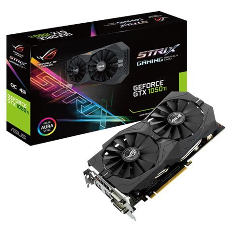 VGA PCIe ASUS STRIX-GTX1050TI-O4G-GAMING