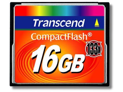 TRANSCEND Compact Flash Card 16GB - TS16GCF133