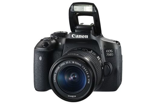 FOTOAPARAT CANON EOS 750D + EFS18-55 + 55 250 S