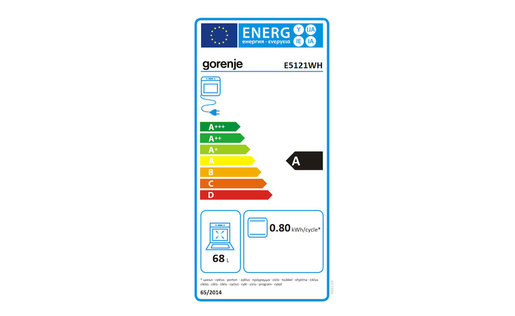 Gorenje električni šporet E5121WH