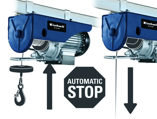 EINHELL BT-EH 500, Dizalica sa sajlom
