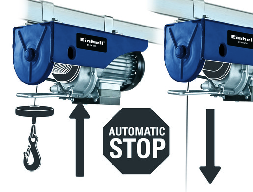 EINHELL BT-EH 250, Dizalica sa sajlom