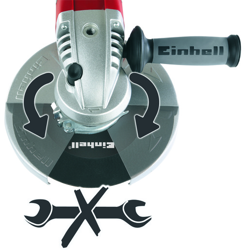 EINHELL RT-AG 125, Ugaona brusilica