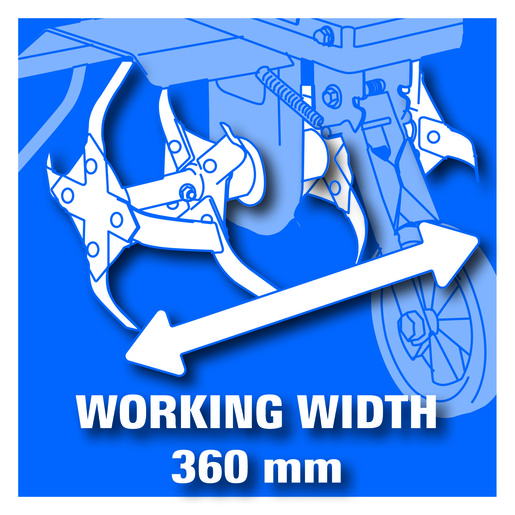 EINHELL BG-MT 3336, Benzinska motorna kopačica