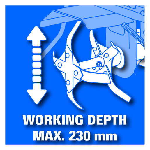 EINHELL BG-MT 3336, Benzinska motorna kopačica