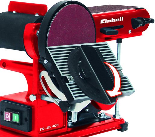 Einhell TC-US 400 dvostrana brusilica sa trakom i diskom