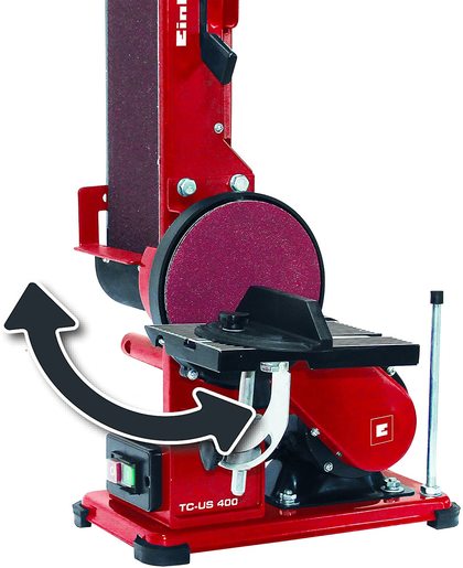 Einhell TC-US 400 dvostrana brusilica sa trakom i diskom