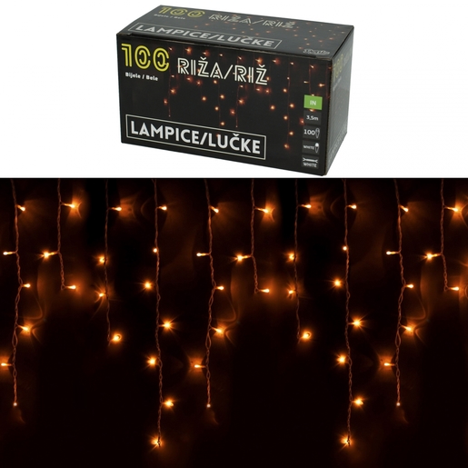 Lampice ''ICICLE'' 100 kom, 2m