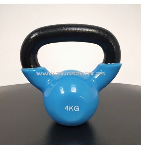 Ring RING Kettlebell 4kg metal vinyl RX DB2174-4
