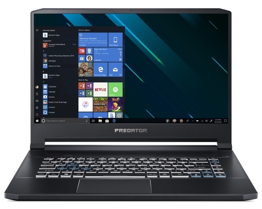 Laptop Acer Predator Triton PT515-51-7491 (NH.Q50EX.008) 15,6 FullHD Intel Core I7-8570U 2,2GHz,16GB RAM, 2x256GB SSD NVMe PCIe,nVidia GeForce RTX 2060 6GB,Windows 10,laptop