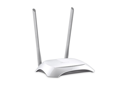 TP-LINK Wi-Fi Ruter N300, 5x10/100M port, 2x5dBi eksterna an